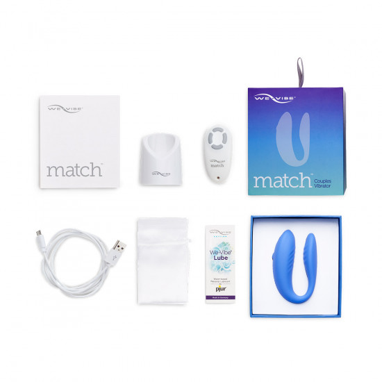 We-Vibe Match Koppels Vibrator Blauw