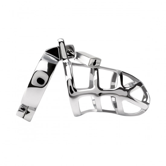Metal Worx Cock Cage XL Zilver