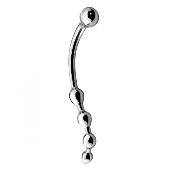 Metal Worx Curve Dildo Zilver