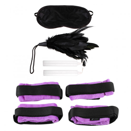 Beginner's Bondage Set Paars