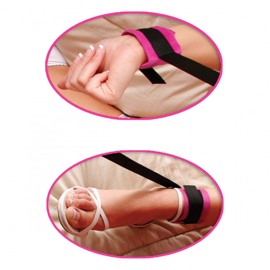 Beginner's Bondage Set Paars