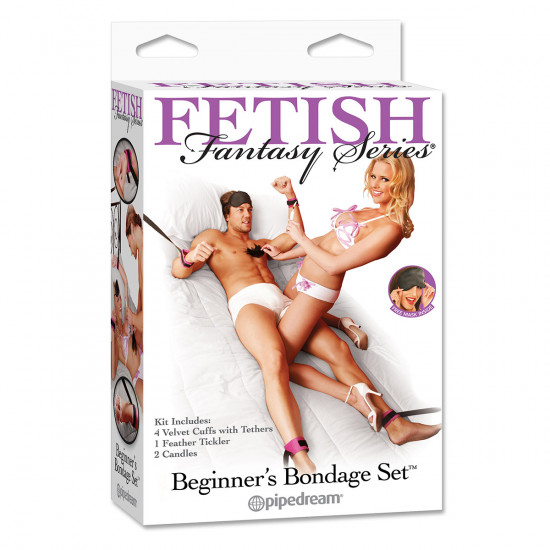 Beginner's Bondage Set Paars