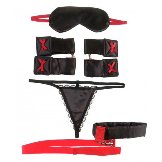 Bows & Bondage Kit Zwart