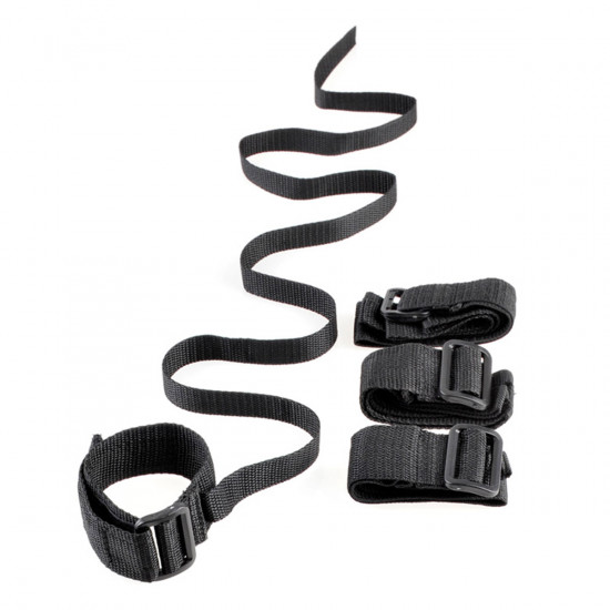 Beginner's Enkel En Handboeien Met Band Set Zwart