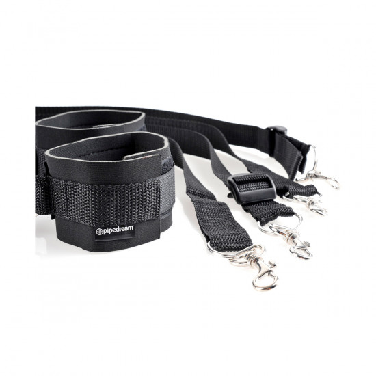 Cuff & Tether Boeien Set Zwart