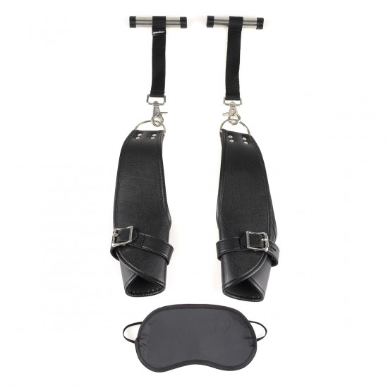 Deluxe Deur Handboeien Zwart