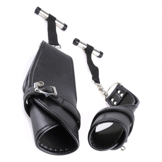 Deluxe Deur Handboeien Zwart