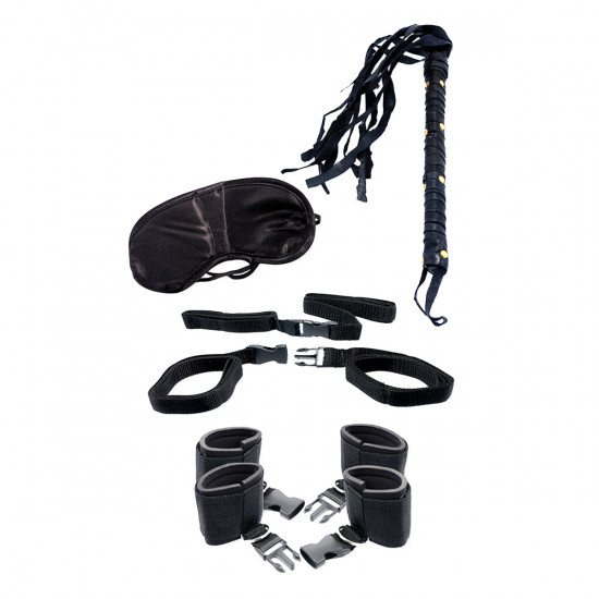 Bedroom Bondage Set Zwart