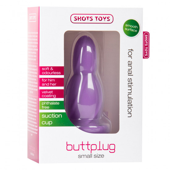 Shots Toys Buttplug Small Paars