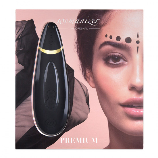 Womanizer Premium Luchtdruk Stimulator Zwart