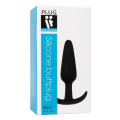 Plug It Silicone Buttplug Anker Extra Small Zwart