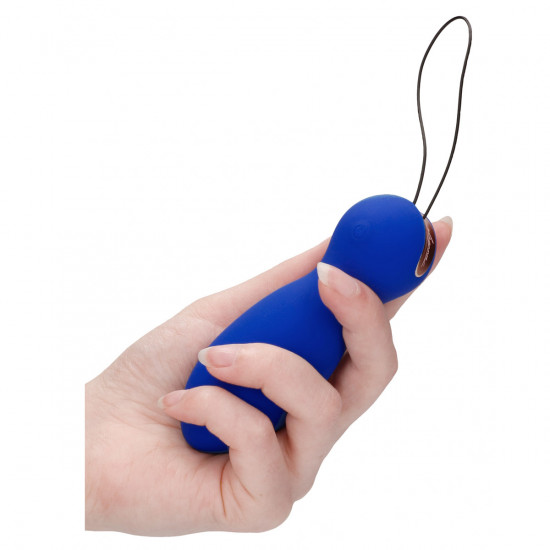 Elegance Purity Vibrerend Eitje + Stimulator Blauw