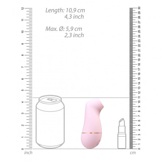 Irresistible Kissable Luchtdruk Stimulator Roze