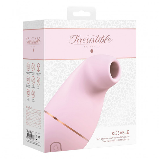 Irresistible Kissable Luchtdruk Stimulator Roze