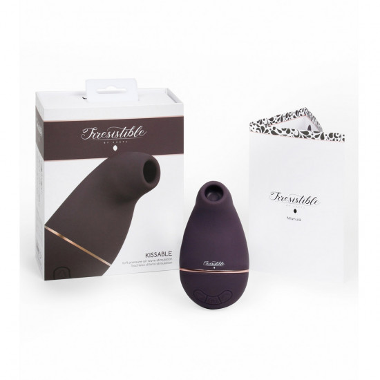 Irresistible Kissable Luchtdruk Stimulator Paars