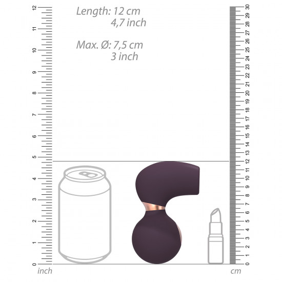 Irresistible Invincible Luchtdruk Stimulator Paars