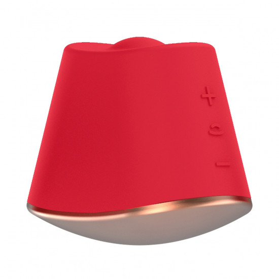 Elegance Dazzling Roterende Stimulator Rood