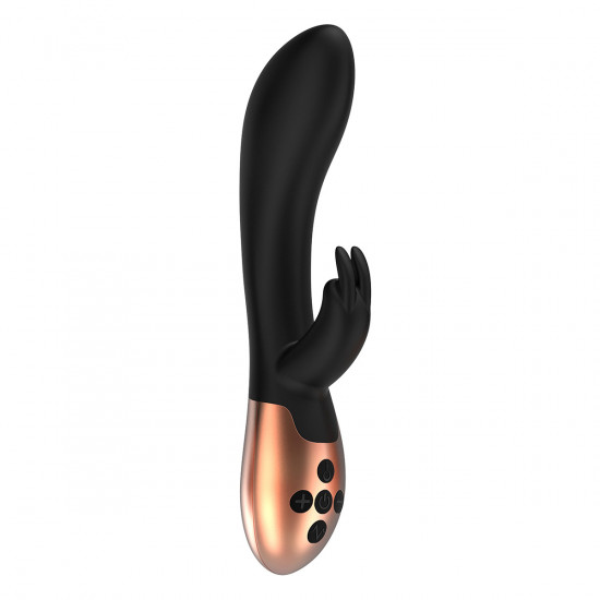 Elegance Opulent Heating Rabbit Vibrator Zwart