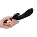 Elegance Opulent Heating Rabbit Vibrator Zwart
