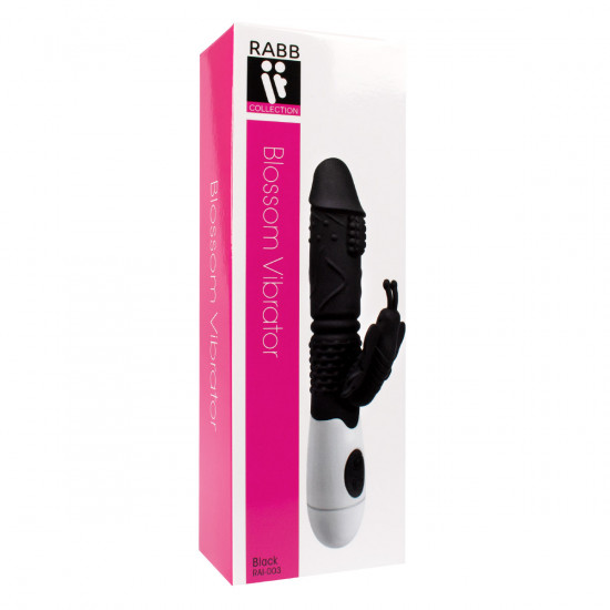 Rabb It Blossom Vibrator Zwart