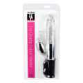 Rabb It The Champ Rabbit Vibrator Zwart/Zilver
