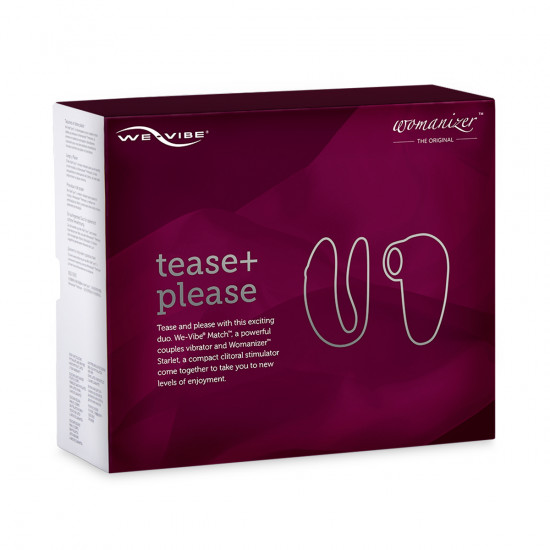 We-Vibe & Womanizer Tease + Please Stimulator Set