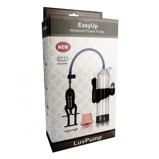 Pump It EasyUp Vibrating Advanced Power Pump Transparant