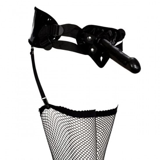 Fetish Fantasy Series Garter Belt Strap-On Zwart
