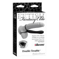 Fetish Fantasy Elite Double Trouble Cockring Zwart