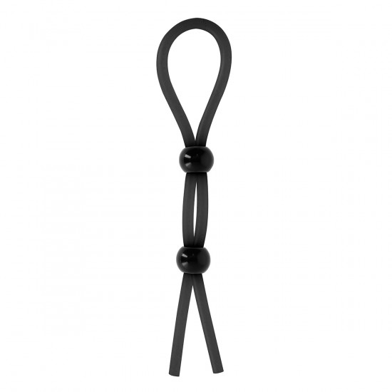 Double Ring Booster Cockring Zwart