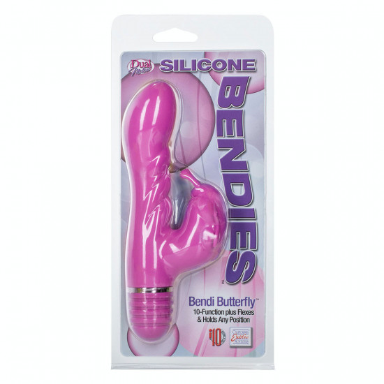 Bendies Bendi Butterfly Vibrator Roze