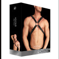 Ouch! Adonis High Halter Harnas Zwart