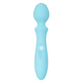 Evolved Pocket Wand Massage Vibrator Licht Blauw
