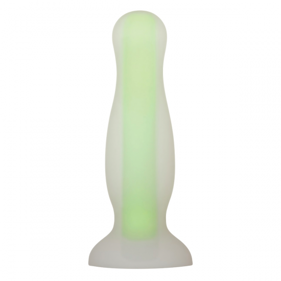 Evolved Luminous Glow In The Dark Buttplug Large Groen