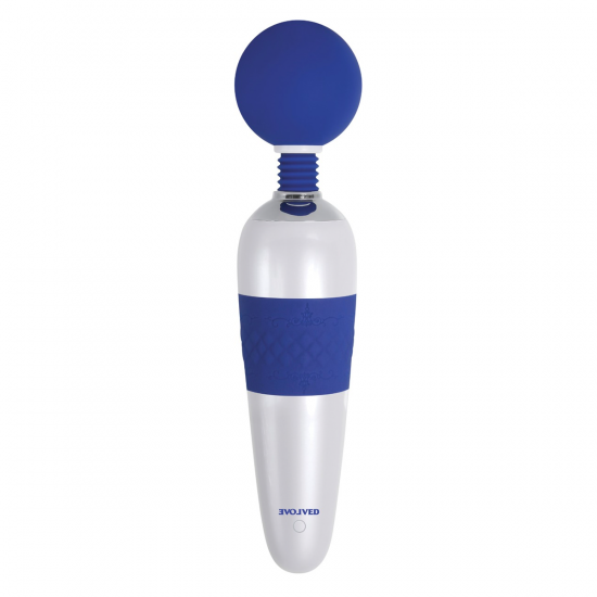 Evolved On The Dot Massage Vibrator Blauw/Wit