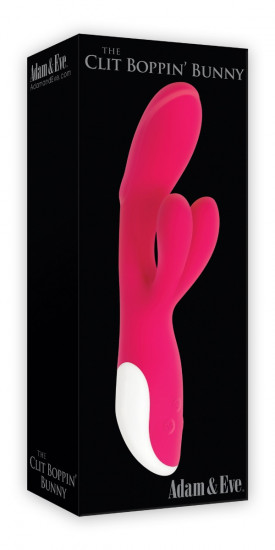 Adam & Eve Clit Boppin Bunny Vibrator Fuchsia