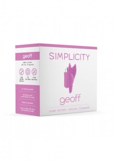 Simplicity Geoff Stimulator Roze