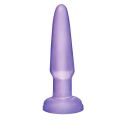 Basix Rubber Works Beginner's Buttplug Paars