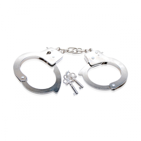 Fetish Beginner's Metal Handboeien Zilver