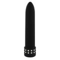Diamond Silk Vibrator Zwart