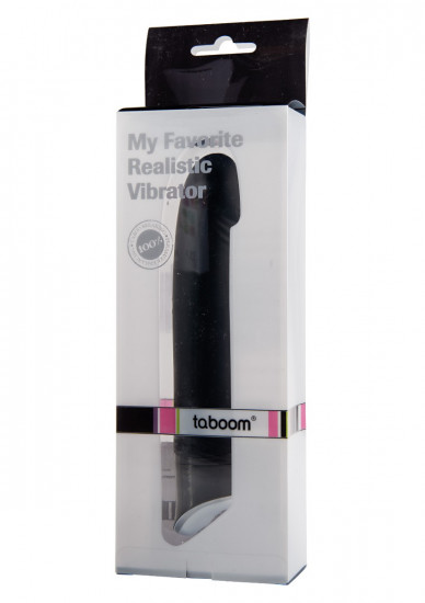 TaBoom My Favorite Realistic Vibrator Zwart