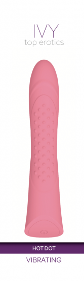 Ivy Hot Dot Vibrating Vibrator Licht Roze