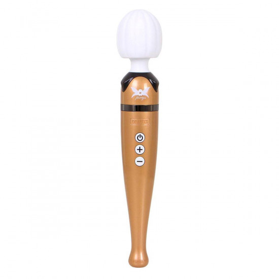 Pixey Deluxe Oplaadbare Massage Vibrator Zwart/Goud