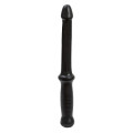 Doc Johnson Anal Push 7.5 Inch Plus Handle Zwart