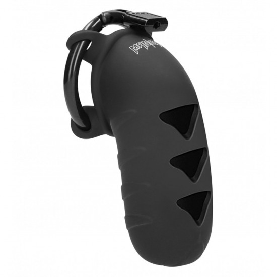 ManCage Cock Cage 08 Silicone Zwart