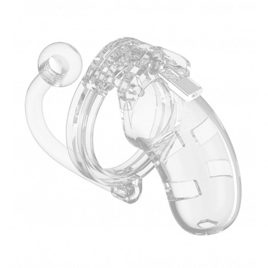 ManCage Cock Cage 10 met plug Transparant