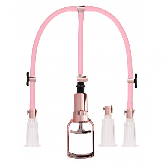 Clitoral & Nipple Pump Set Medium - Rose Gold