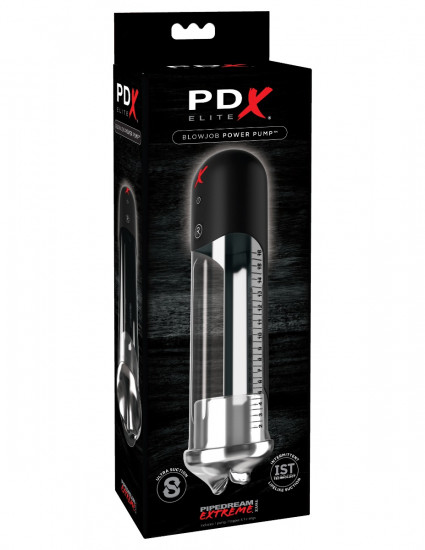 PDX Elite Blowjob Power Pump Transparant