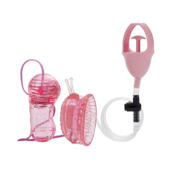 CalExotics Butterfly Clitoris Pomp Roze