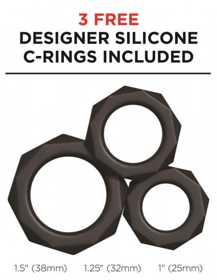 PDX Elite Moto Stroker Masturbator Zwart